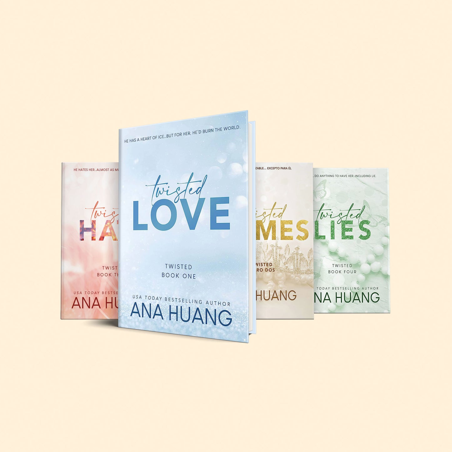 Twisted Special Edition Series 4 books Collection Set ( Twisted Love , Twisted Games, Twisted Hate, Twisted Lies)