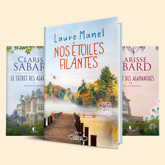 Pack Émotions & Secrets de Famille : Entre destins croisés et jardins d’été (Nos étoiles filantes, Le Secret des Agapanthes tome 1 +tome 2)