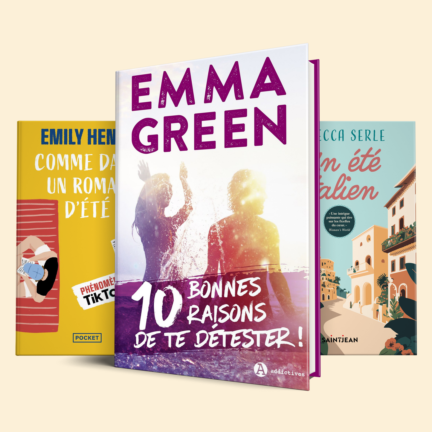 Pack Comédie & Romance d’Été : Amour, Italie et étés inoubliables: (10 bonnes raisons de te détester, Un été italien, Comme dans un roman d’été)