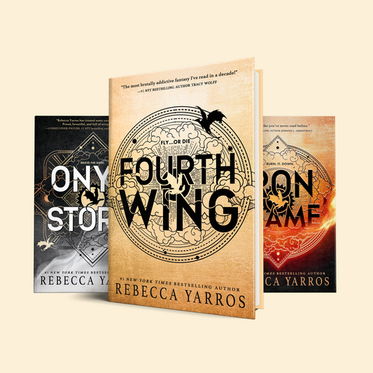 The Empyrean Series : Fourth Wing, Iron Flame, Onyx storm