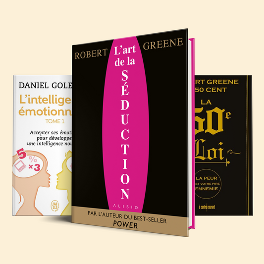 Charisme, audace et intelligence émotionnelle (L’art de la séduction + La 50e loi + L’intelligence émotionnelle)