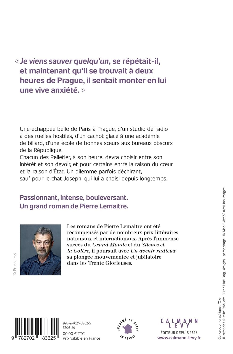 Un avenir radieux by Pierre Lemaitre - Une échappée belle de Paris à Prague, d’un studio de radio à des ruelles hostiles, d’un cachot glacé à une académie de billard, d’une école de bonnes sœurs aux bureaux obscurs de la République.