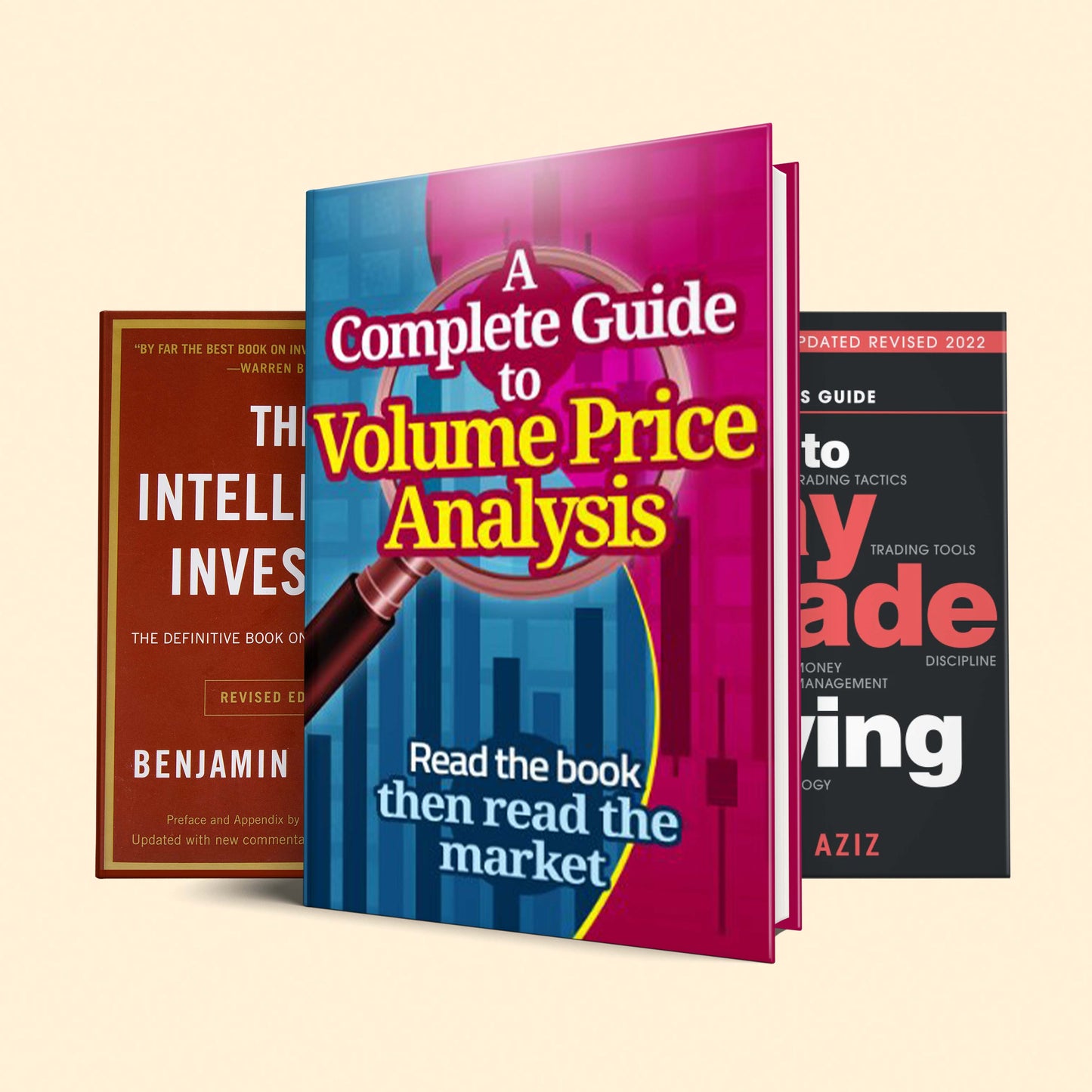 Top 3 Books to be a Successful Stock Trader : A complete guide to volume price analysis, How to day trade for a living, The intelligent investor