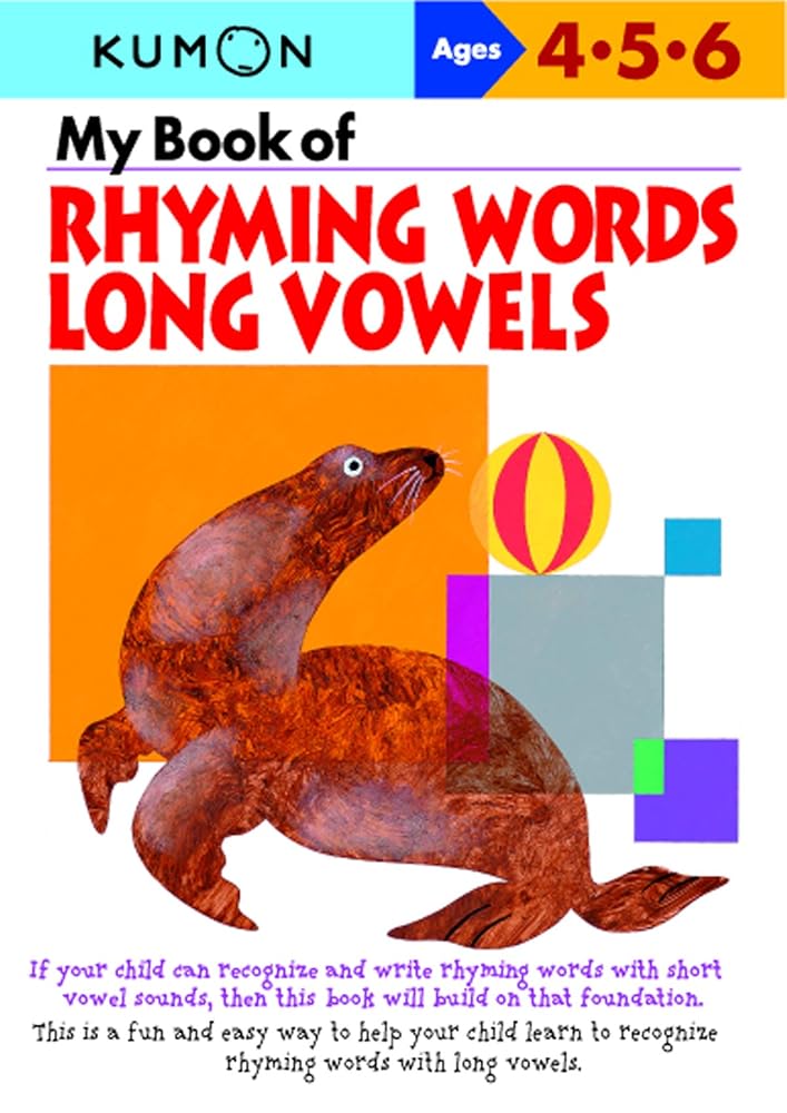 My Book of Rhyming Words: Long Vowels cover image