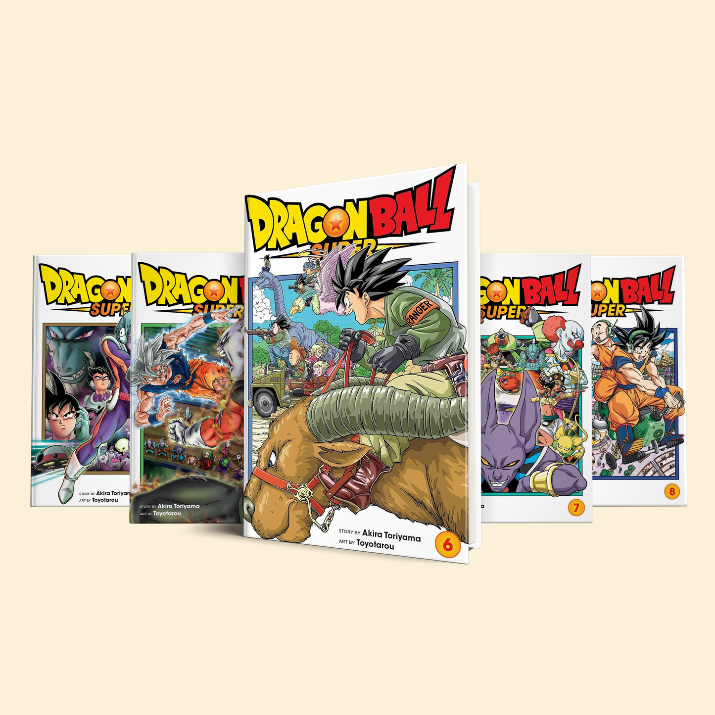 Dragon Ball Super 5 Volumes (Volume 6-10)