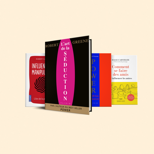 4 livres pour maîtriser l'art de la manipulation: (L'art de la séduction, Les 48 lois du pouvoir, Comment Se Faire des Amis et Influencer les Autres, Influence et manipulation)