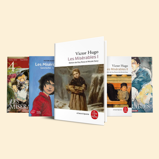 LES MISÉRABLES - Édition intégrale: complète tomes I à V