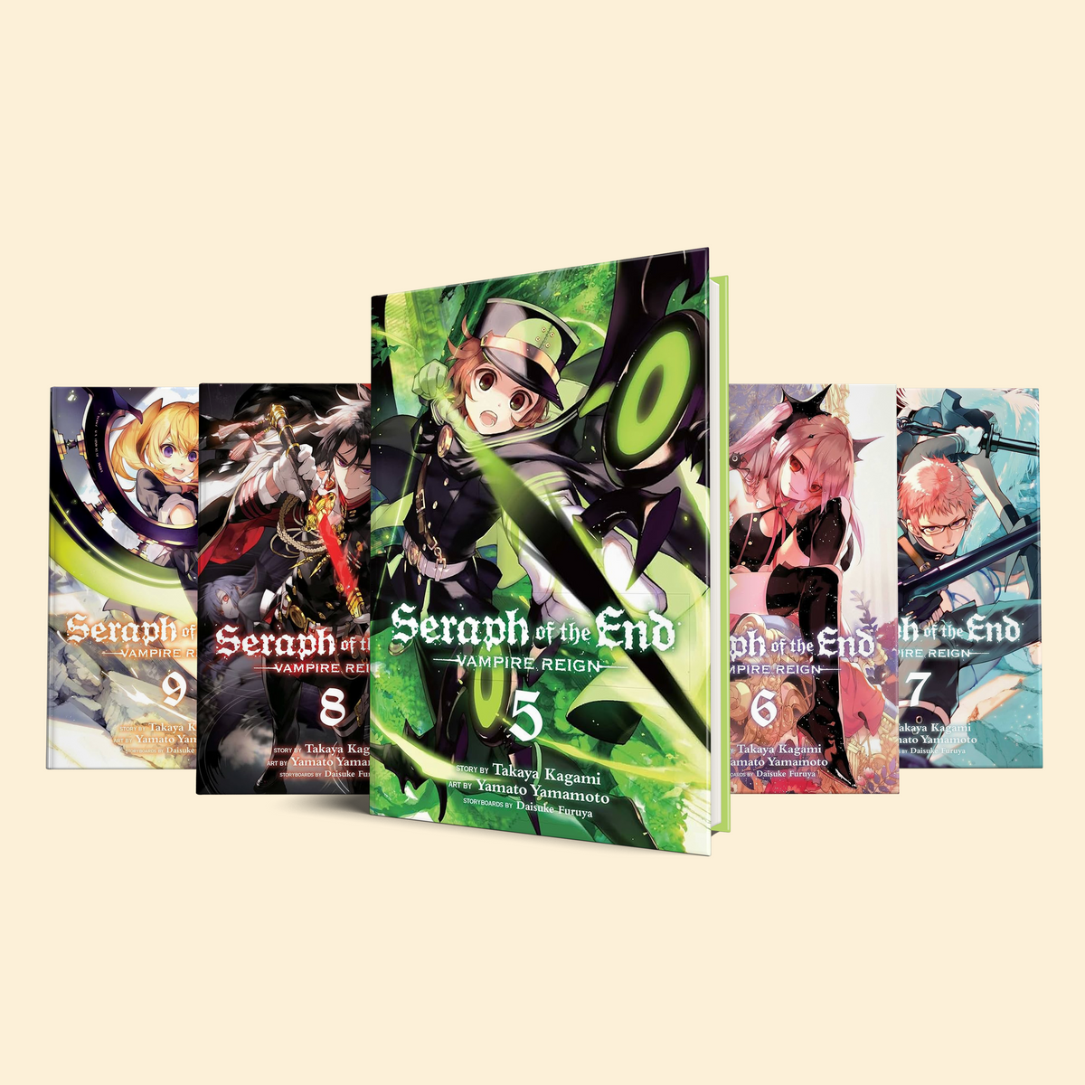 Seraph of the End 5 Volumes (Volume 5-9)