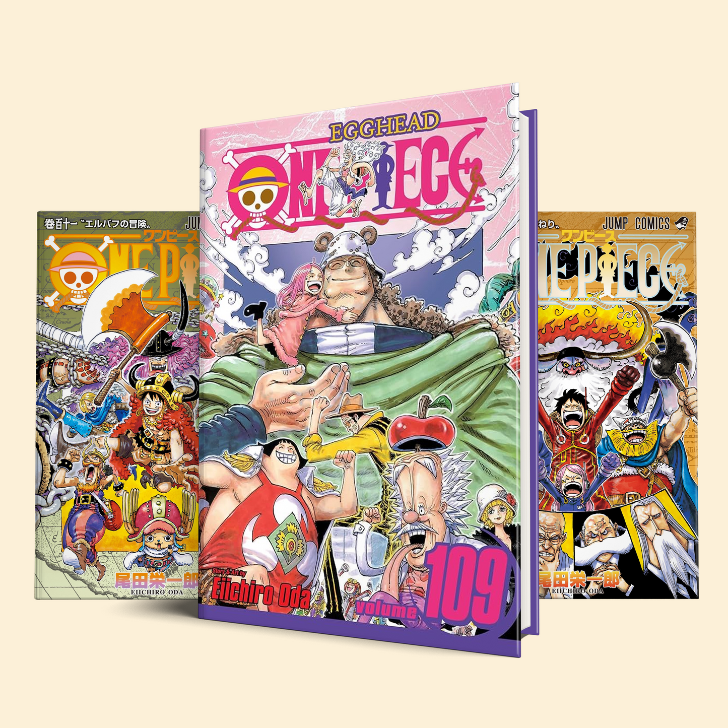 One piece 3 Volumes (Volume 109-111)