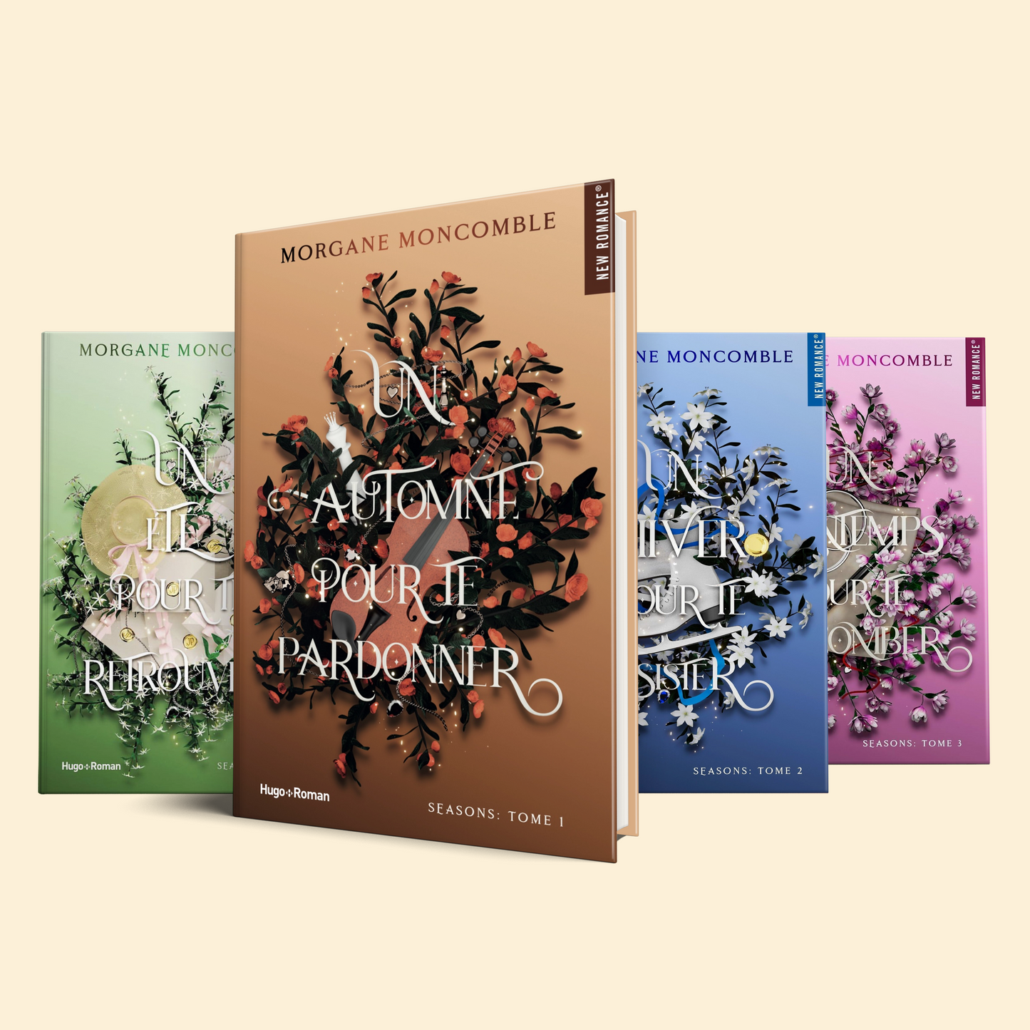 Les Quatre Saisons de l'Amour: (Un été pour te retrouver, Un printemps pour te succomber, Un automne pour te pardonner, Un hiver pour te résister)