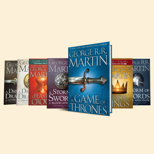 Game of Thrones Book Set : (A game of thrones, a clash of kings, a storm of swords, a feast for crows, a dance with dragons)