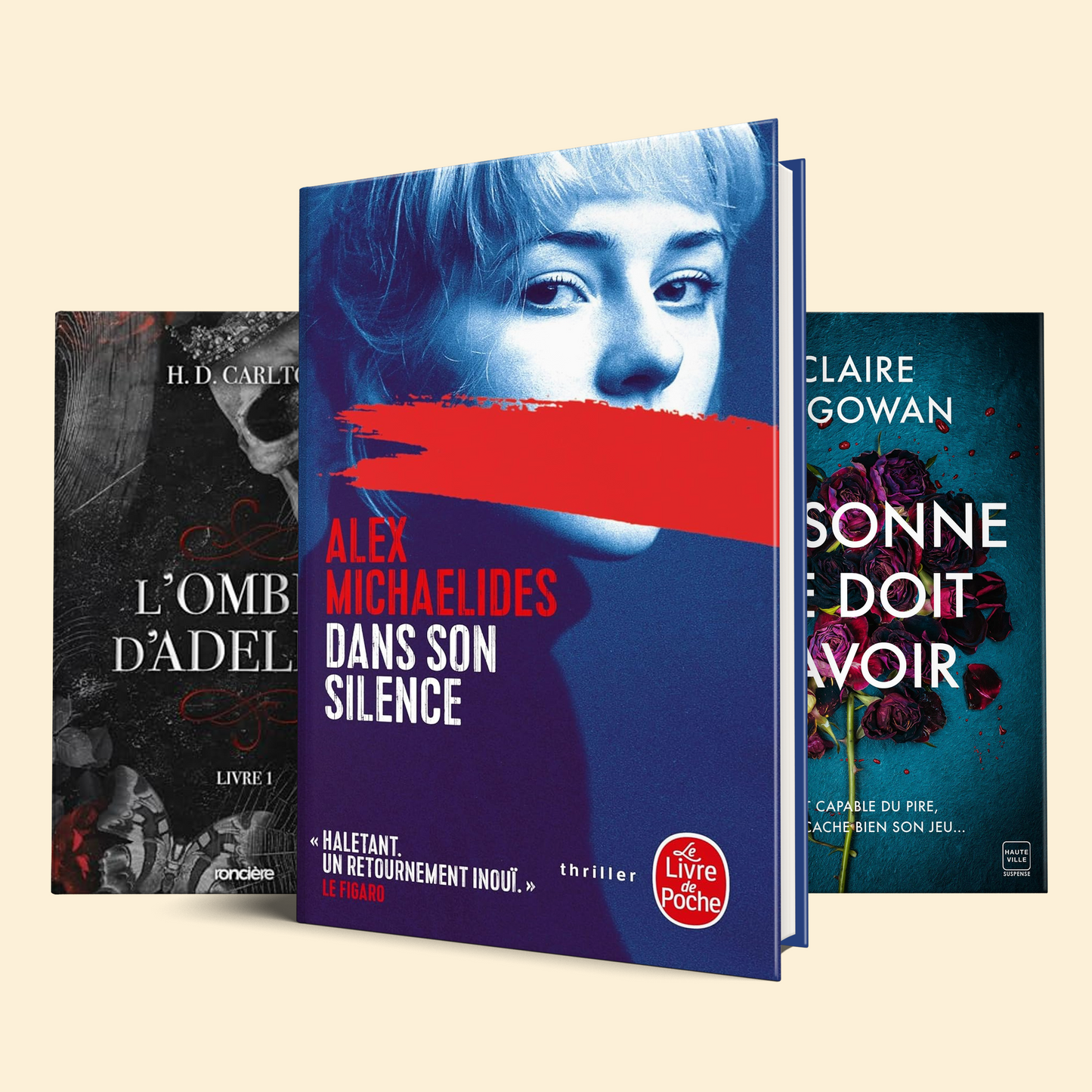 Silences Énigmatiques : Les Thrillers Qui Vous Glacent le Sang (Dans son silence + Personne ne doit savoir + L’Ombre d’Adeline)