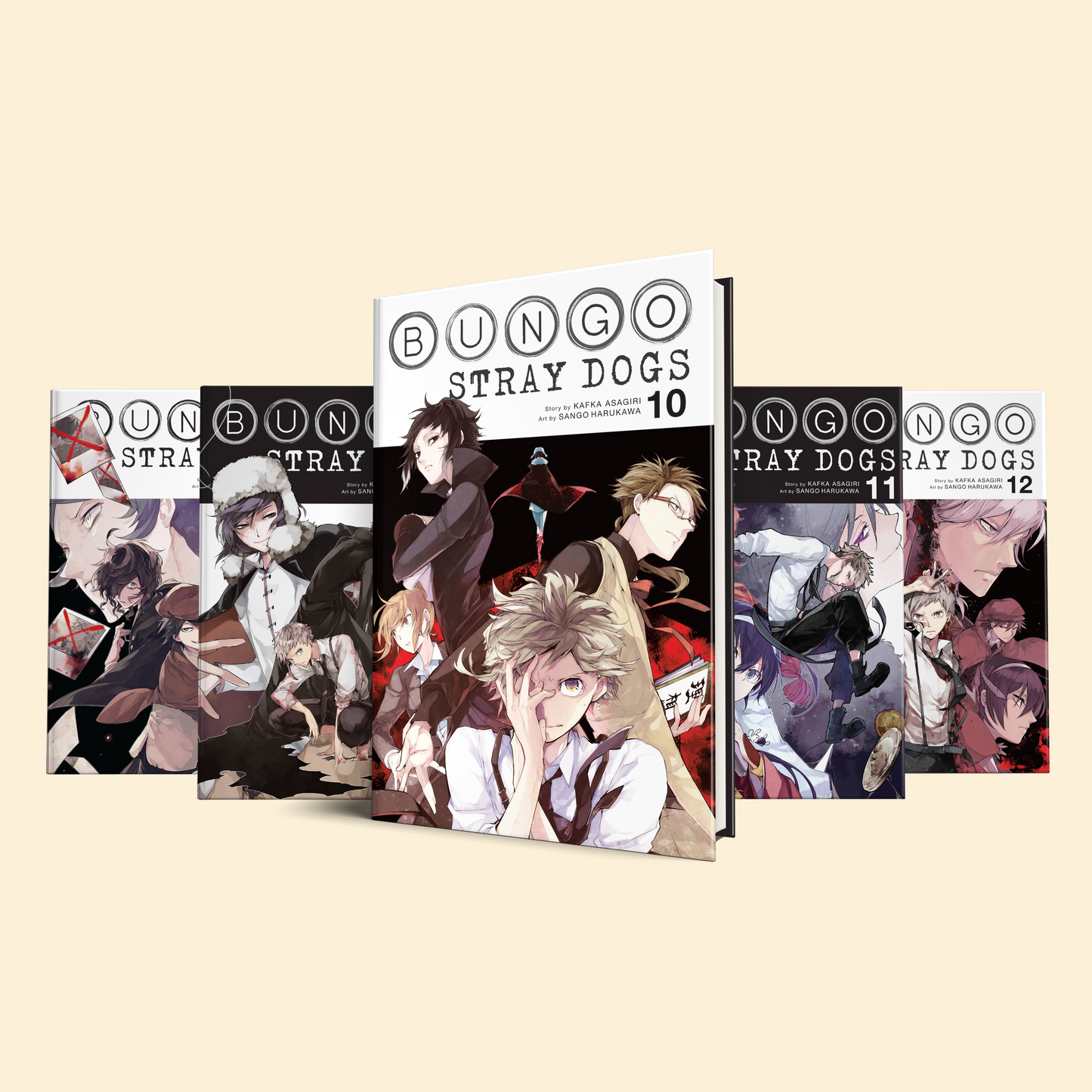 Bungo Stray Dogs 5 Volumes (Volume 10-14)