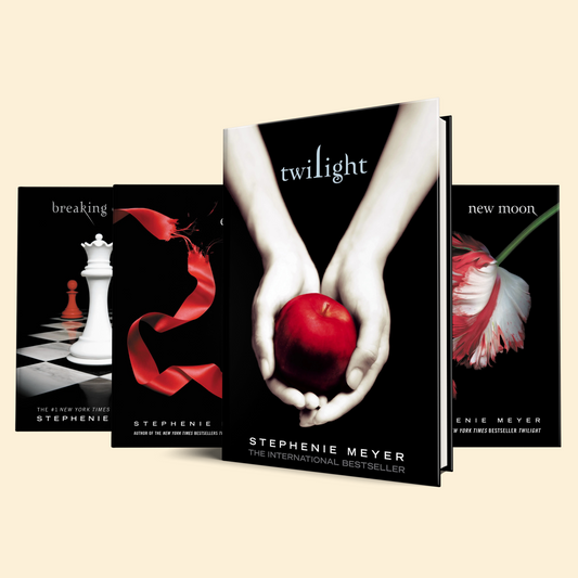 Twilight saga book set (Twilight, New Moon, Eclipse, Breaking Dawn)