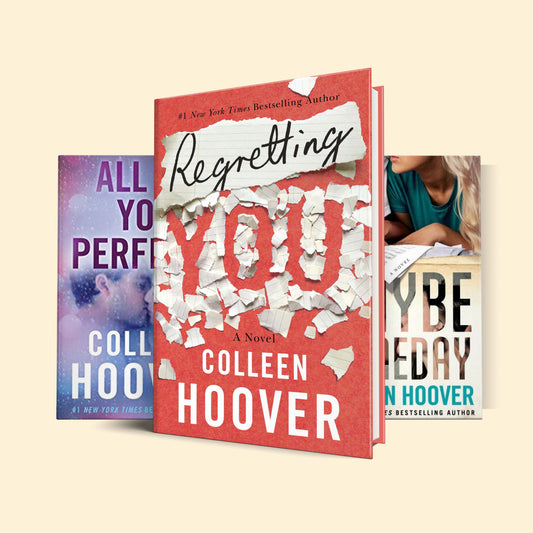 Colleen Hoover book set : Regretting you, maybe someday, all your perfects