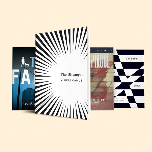 Albert Camus Book Set : The stranger, The plague, The fall, The Rebel