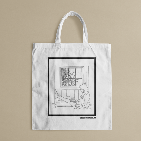 Tote Bag - Reading in the summer