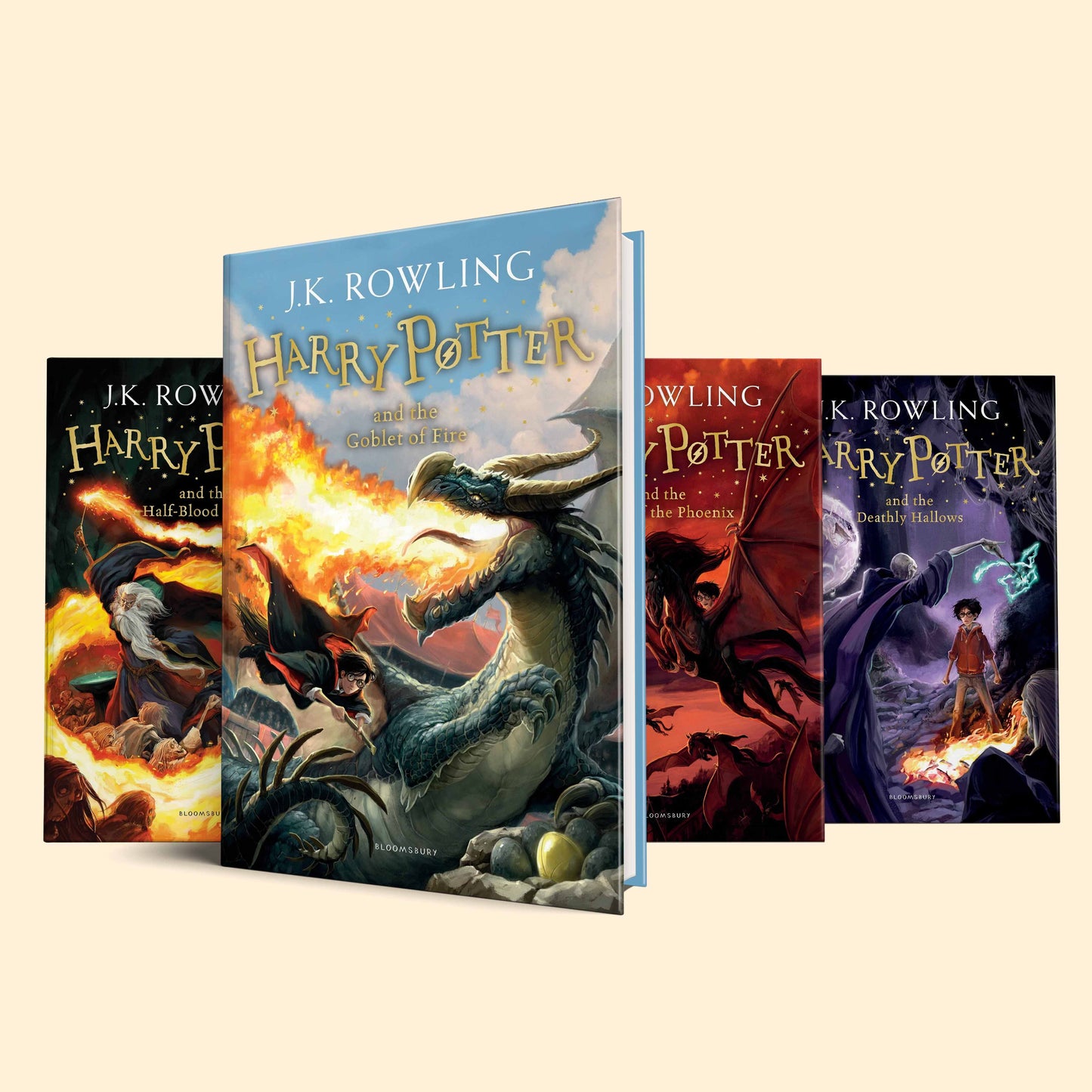 Harry Potter Book set 2( Harry Potter 4, Harry Potter 5, Harry Potter 6, Harry Potter 7)