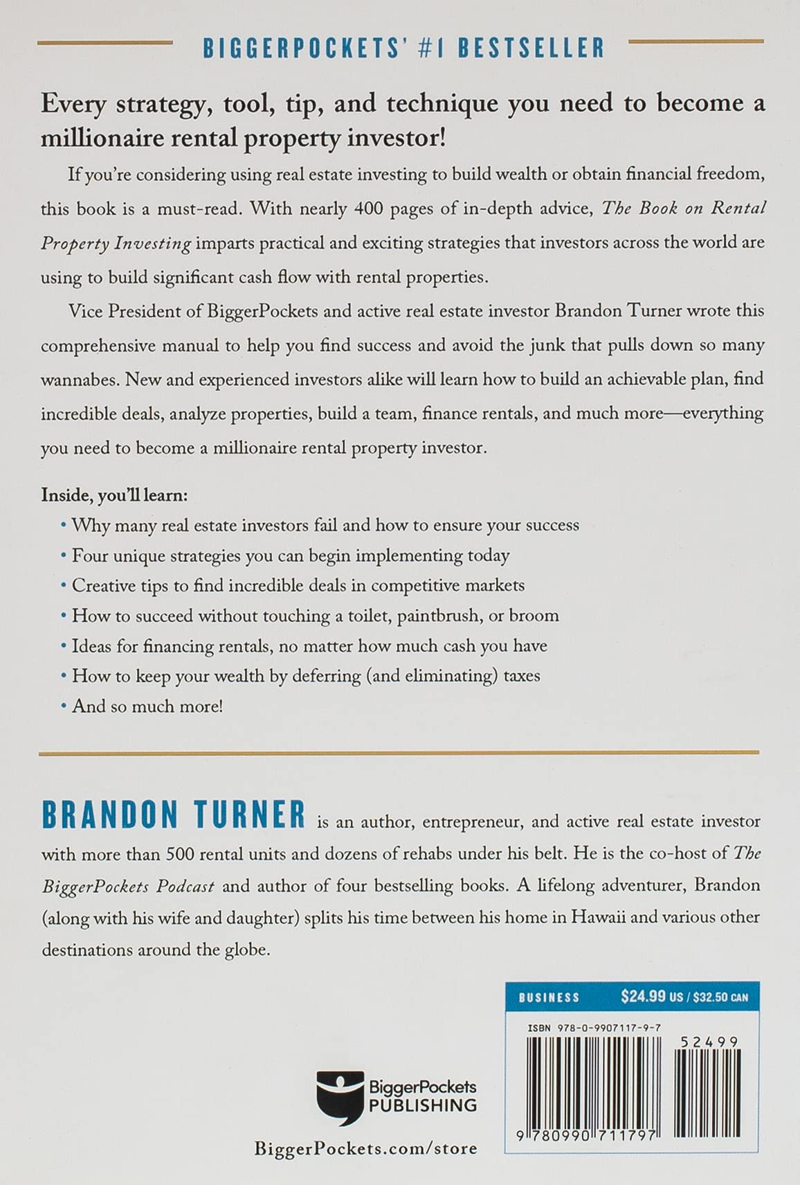 The Book on Rental Property Investing: How to Create Wealth and Passive Income Through Smart Buy & Hold Real Estate Investing