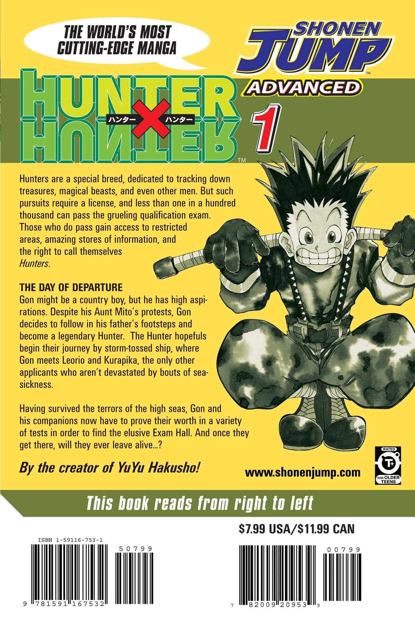 Hunter x Hunter, Vol. 01 - Booksondemand