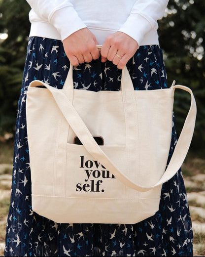 Love yourself Tote Bag