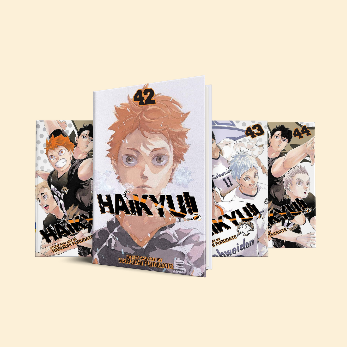 Haikyu!! 4 Volumes (Volume 42-45)