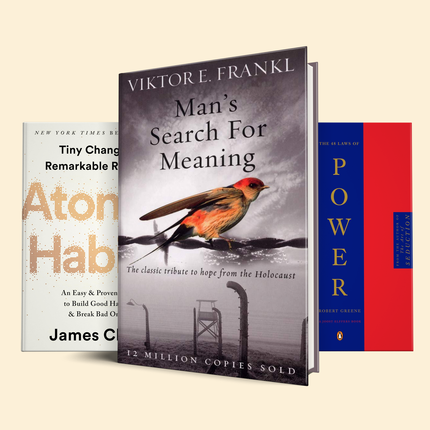 The Disciplined Mind Bundle (Man's Search for Meaning, The 48 Laws of Power, Atomic Habits)