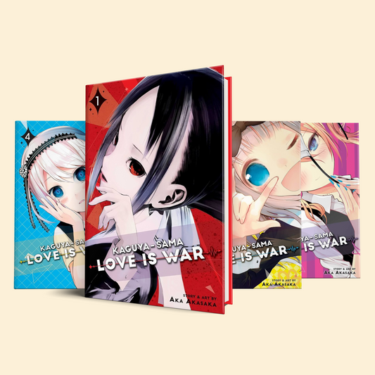 Kaguya-sama: Love Is War 4 Volumes (Volume 1-4)
