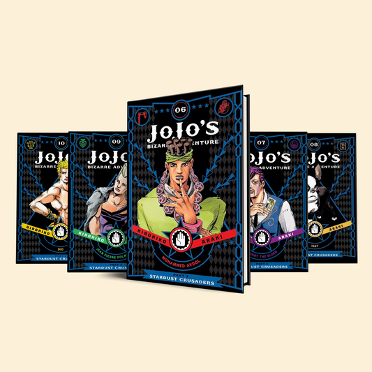 JoJo's Bizarre Adventure 5 Volumes (Volume 6-10)
