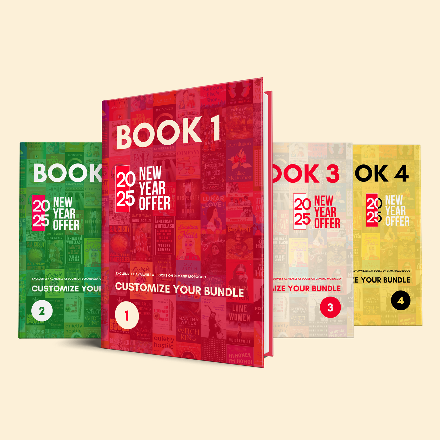 Customize your Book Bundle (New Year Sale)