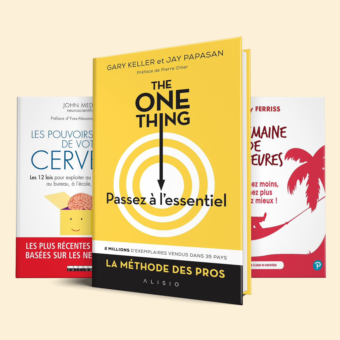 Travaillez malin, vivez mieux (The One Thing : Passez à l’essentiel + La semaine de 4 heures + Les pouvoirs cachés de votre cerveau)