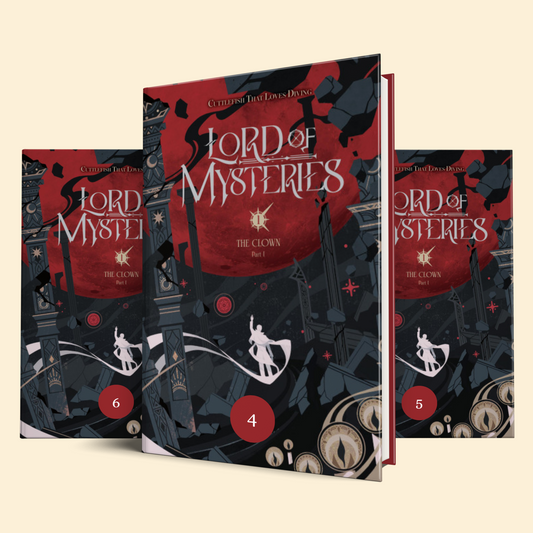 Lord of the Mysteries 3 books (Volume 1 chapter 90-180) (Light Novel)