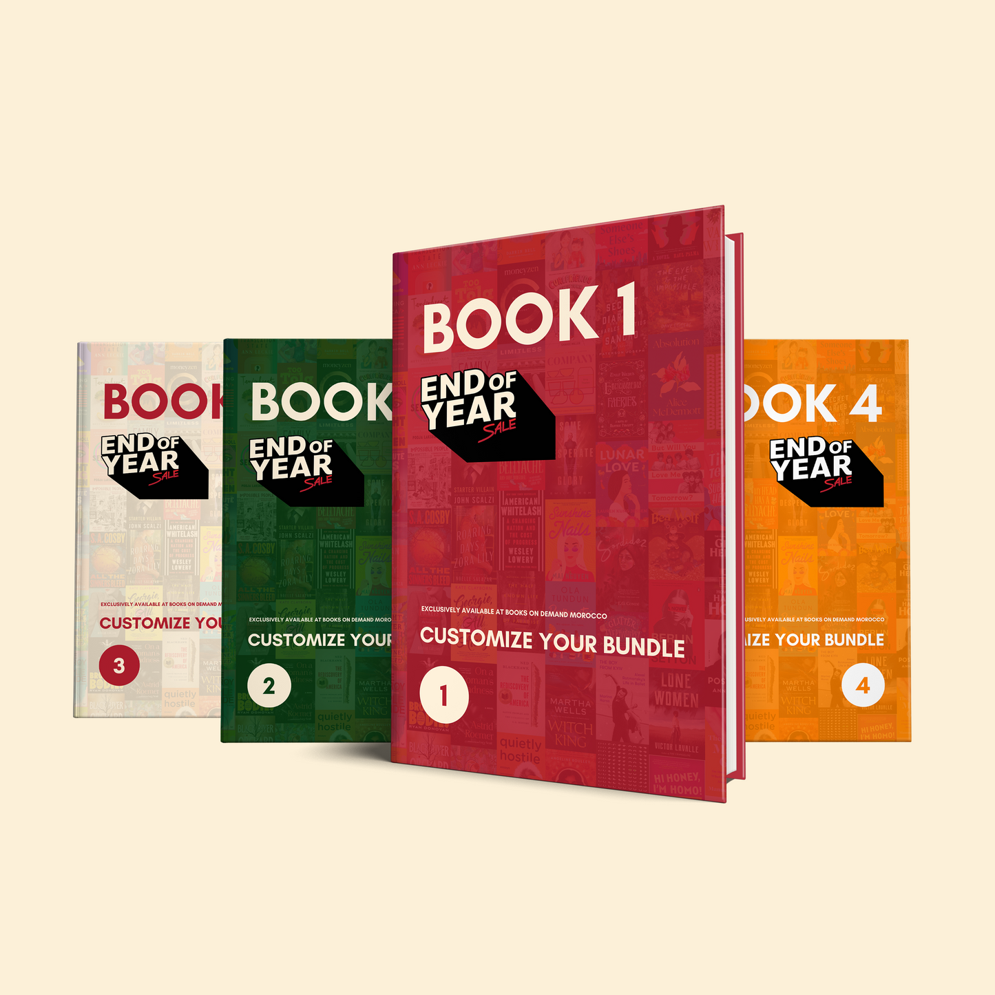 Customize your Book Bundle (End of Year Sale)