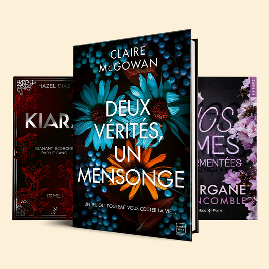 Tourments et mensonges (Deux vérités, un mensonge + Nos âmes tourmentées + Kiara, diamant écorché par le sang – Tome 1)