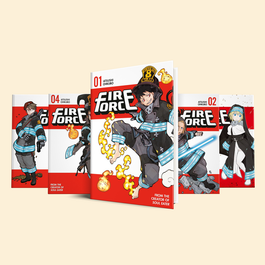 FIRE FORCE 5 Volumes (Volume 1-5)