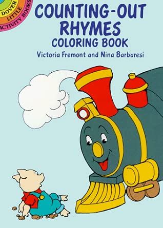 Counting-Out Rhymes Coloring Book (Dover Little Activity Books) cover image