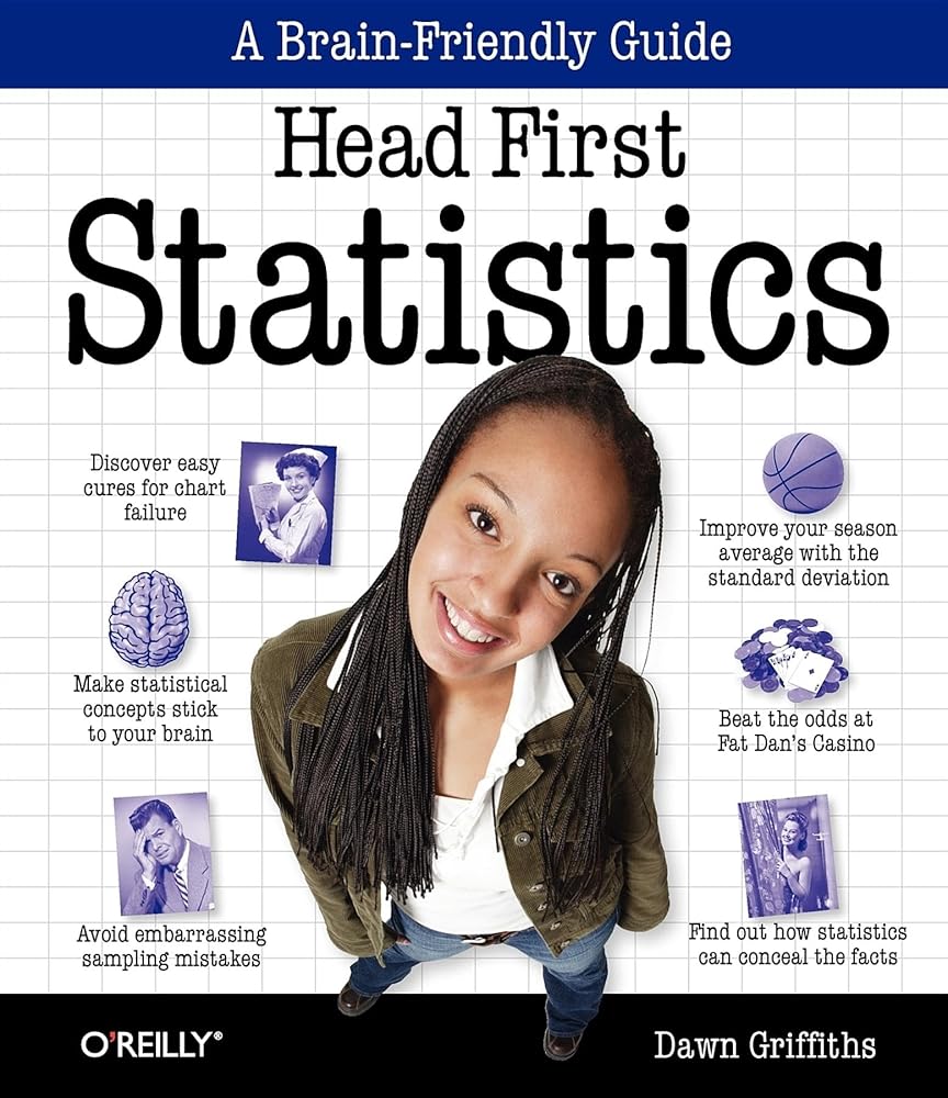 Head First Statistics: A Brain-Friendly Guide cover image