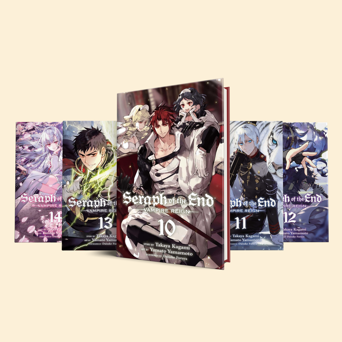 Seraph of the End 5 Volumes (Volume 10-14)