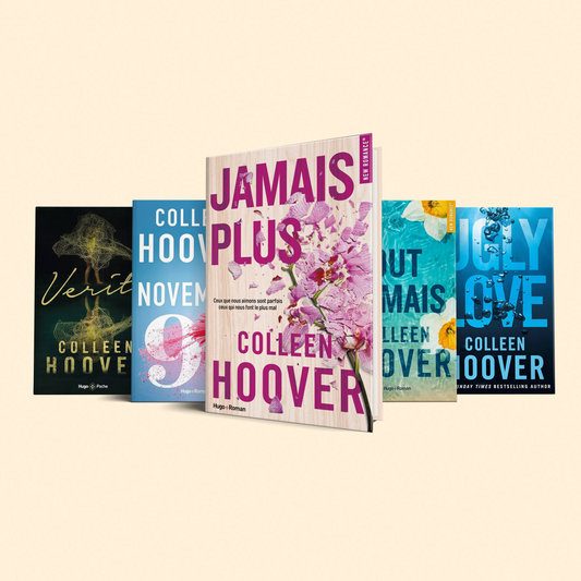 Les 5 BEST SELLERS de Colleen Hoover: ( Jamais plus, A tout jamais, Ugly Love, Novembre 9, Verity )