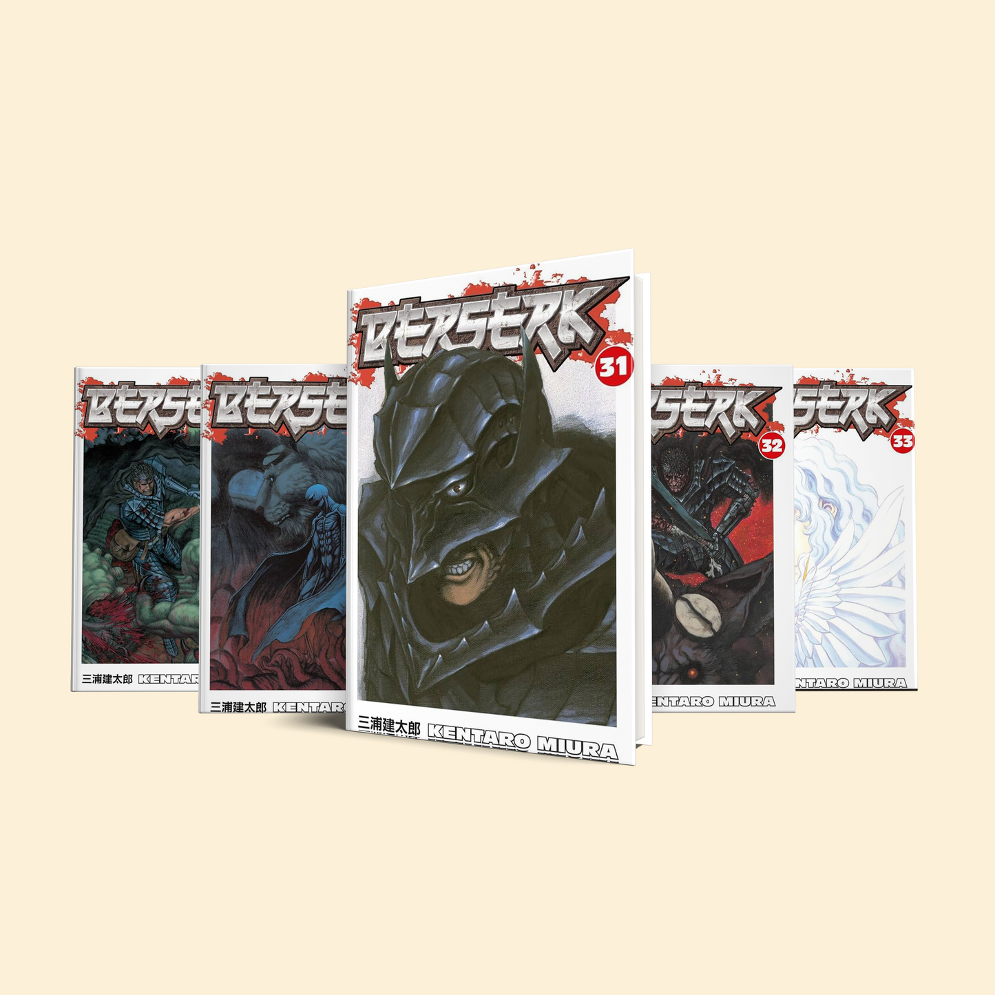 Berserk 5 volumes (Volume 31-35)