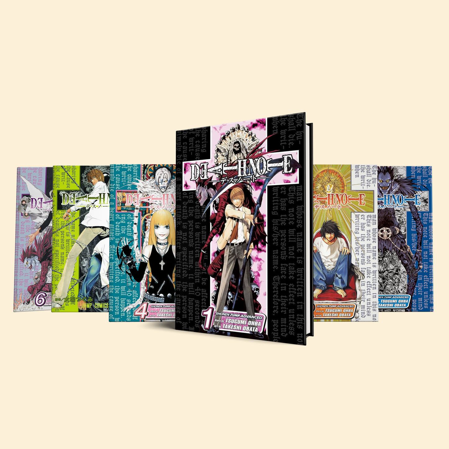 Death Note 6 Volumes (Volume 1-6)