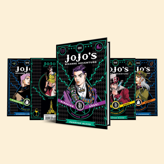JoJo's Bizarre Adventure 5 Volumes (Volume 1-5)