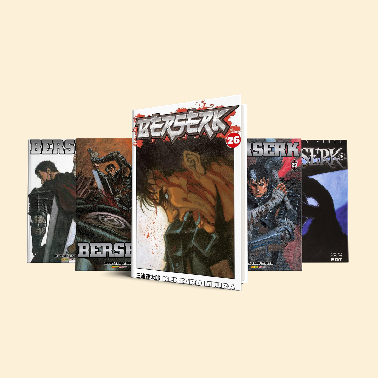 Berserk 5 Volumes (Volume 26 - 30)