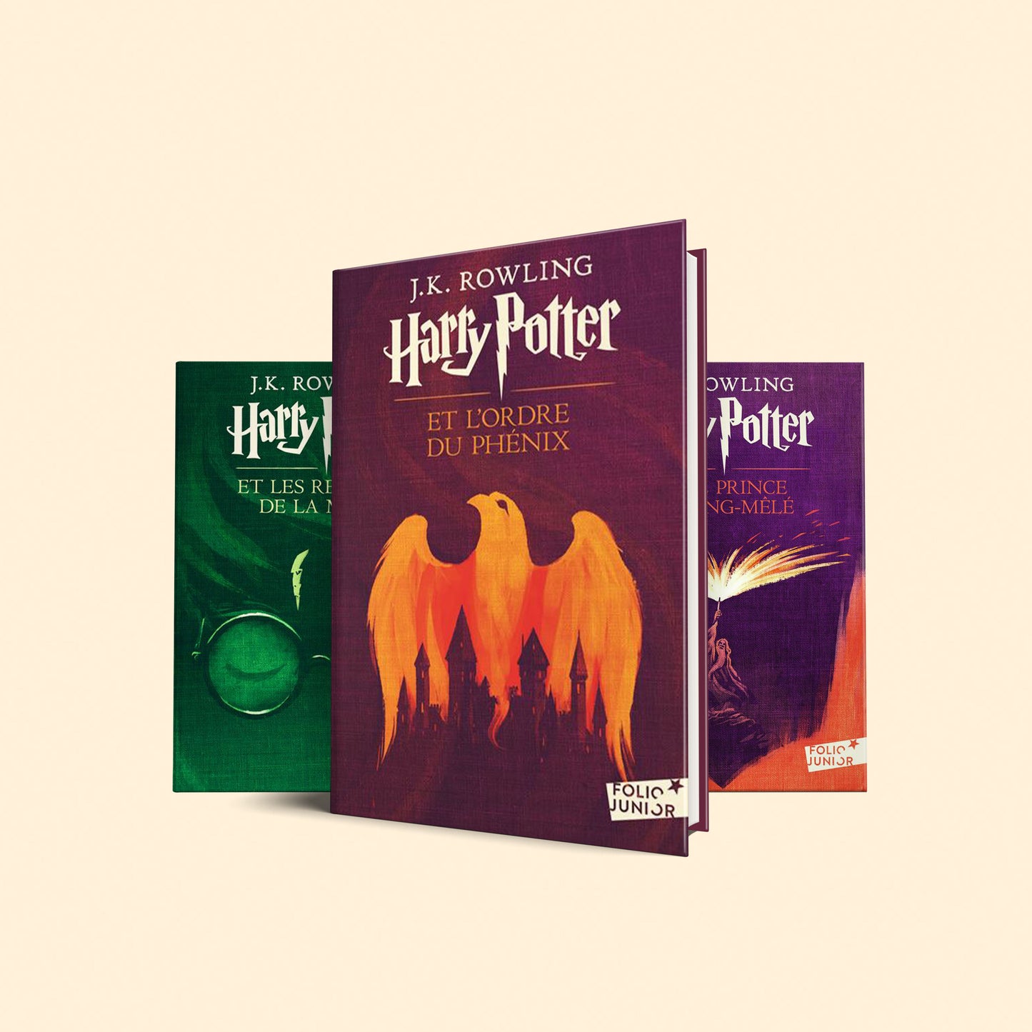 Harry potter la serie partie 2: (L'ordre du Phoenix, Le prince de sang-mêlé, Les reliques de la mort)