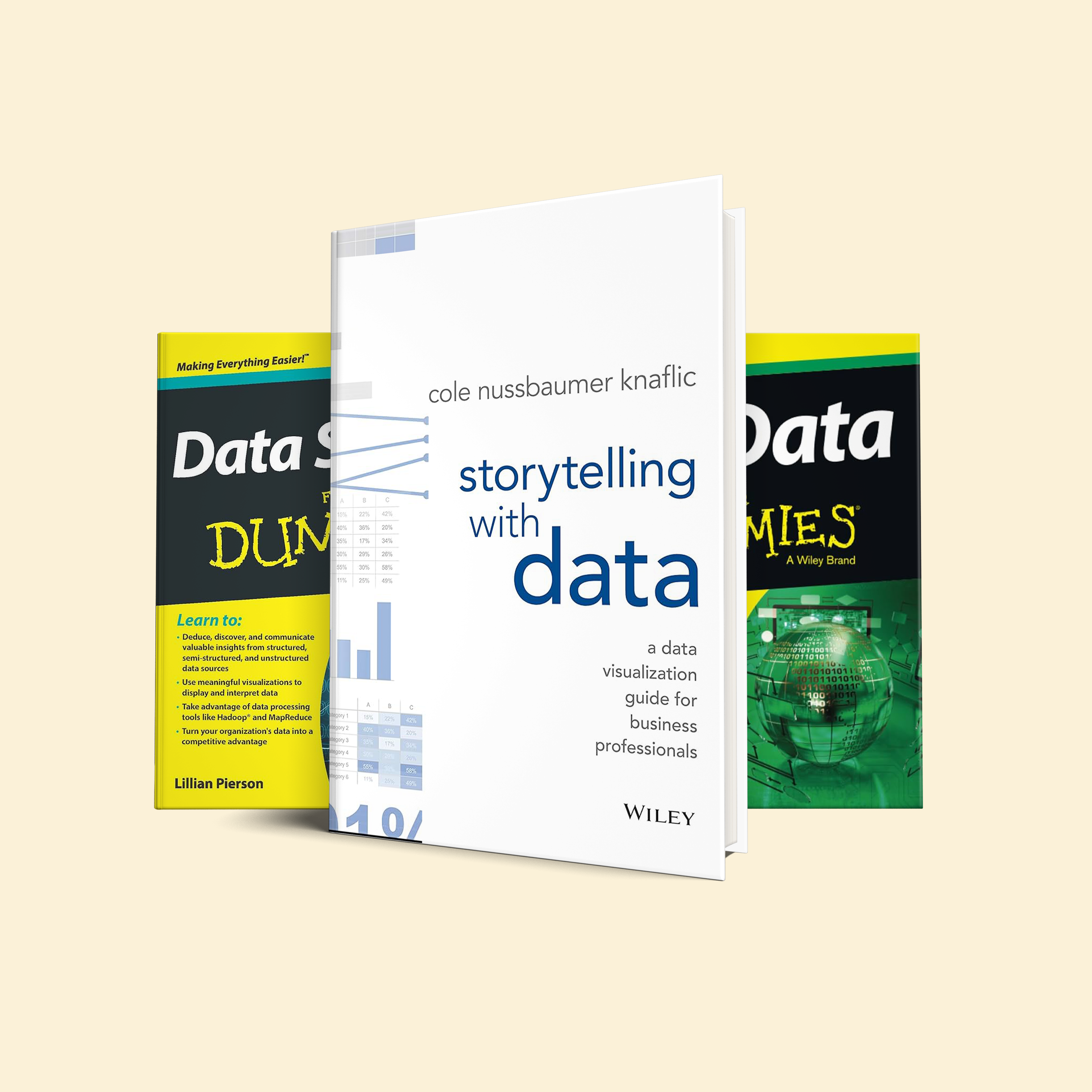 Data expert bundle : Big Data For Dummies, storytelling with data, Dat ...