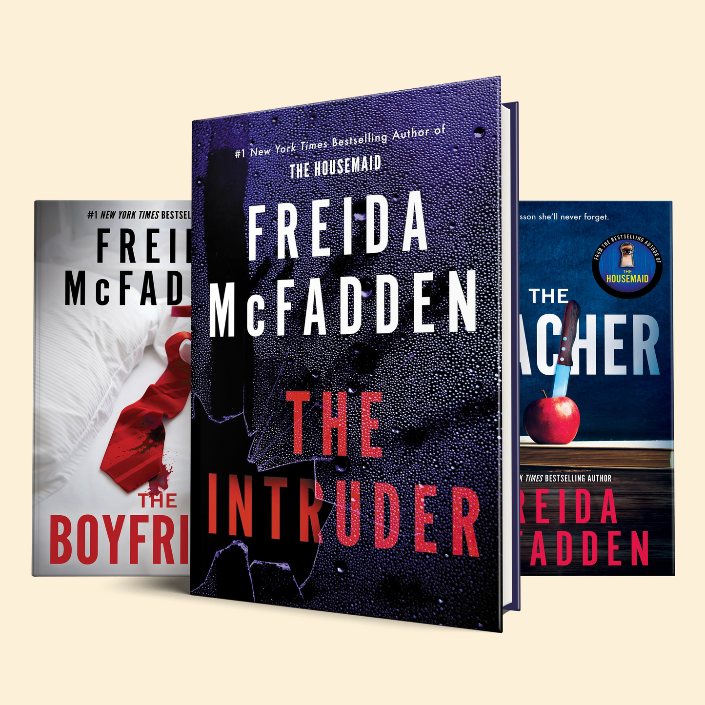 Freida McFadden: Dark Obsessions Trio (The Boyfriend, The Intruder, The Teacher)