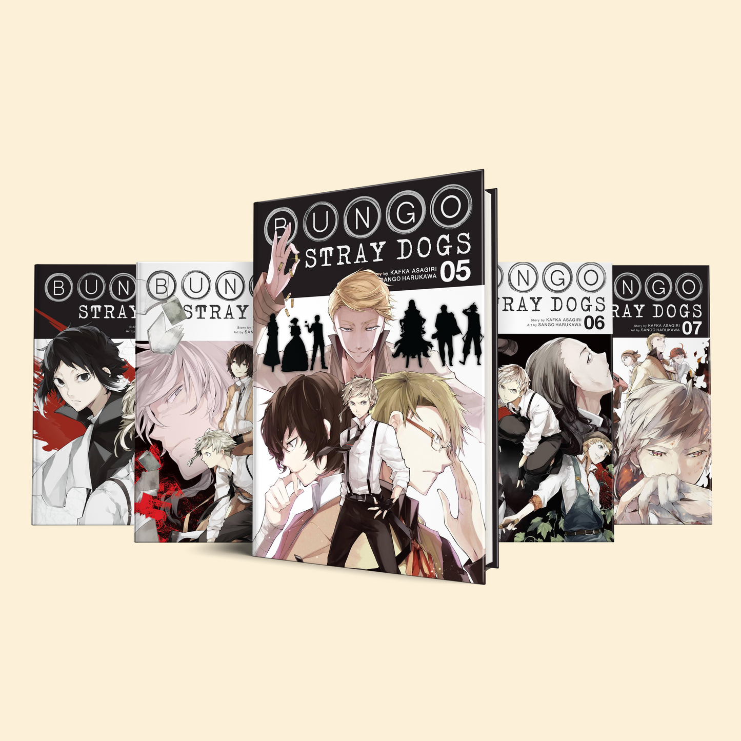 Bungo Stray Dogs 5 Volumes (Volume 5-9)