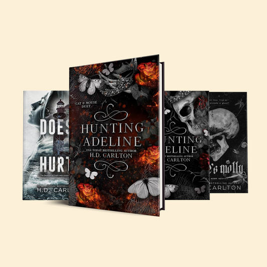 H.D Carlton bookset revisited (Hunting Adeline, Haunting Adeline, where's Molly, Does it Hurt)