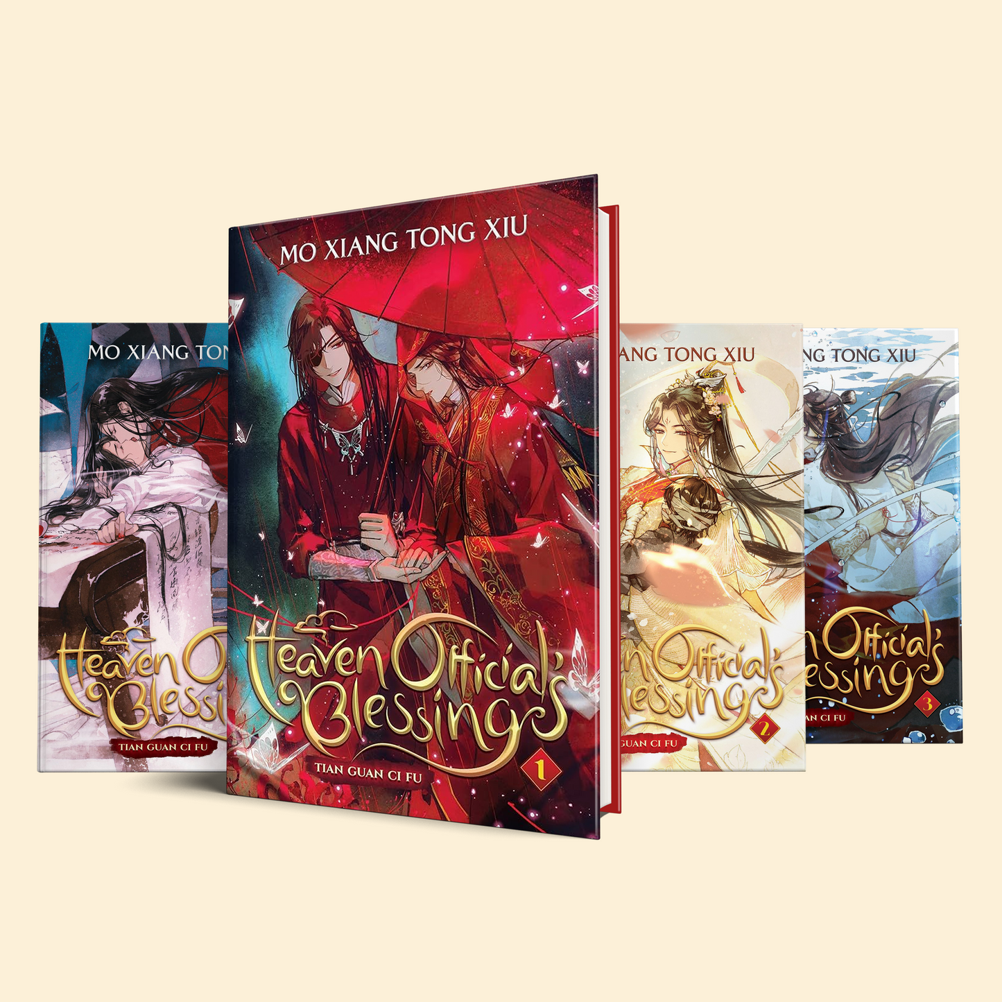 Heaven Official's Blessing: Tian Guan Ci Fu Novel (Volume 1-4) (Light Novel)