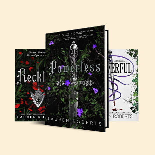 The Powerless Trilogy by Lauren Roberts (Powerless, Powerful, Reckless)